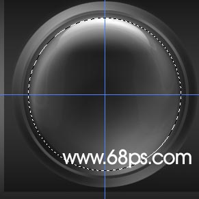Photoshop 黑白水晶按钮制作教程20