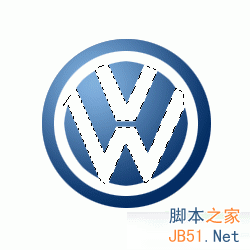 教你用PS设计精致的大众汽车LOGO13