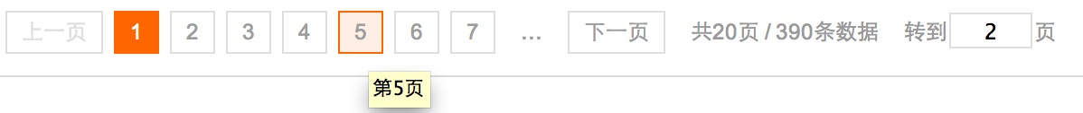 基于JS分页控件实现简单美观仿淘宝分页按钮效果4