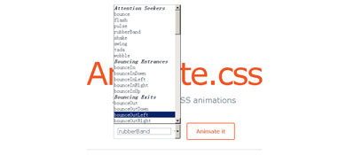 2014 HTML5/CSS3热门动画特效TOP1010