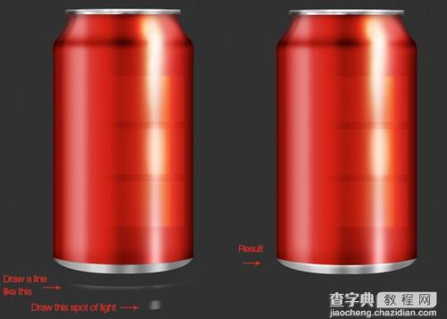 PS鼠绘质感逼真的可乐罐子46
