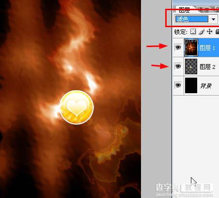 Photoshop 滤镜及路径实现漂亮的火焰效果18