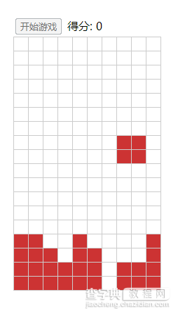 javascript实现俄罗斯方块游戏的思路和方法3