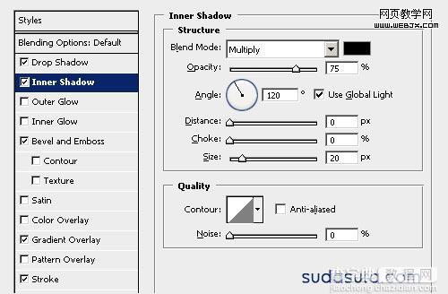 Photoshop 制作绿色风格半透明网页按钮7