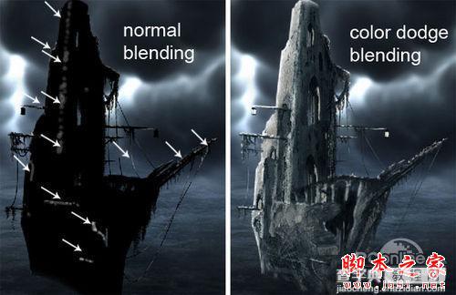 Photoshop合成制作出在海上漂泊的幽灵鬼船55