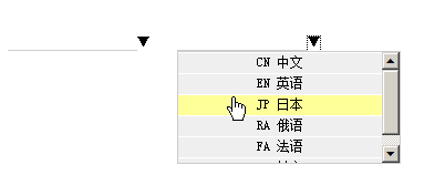 用jQuery模拟select下拉框的简单示例代码1