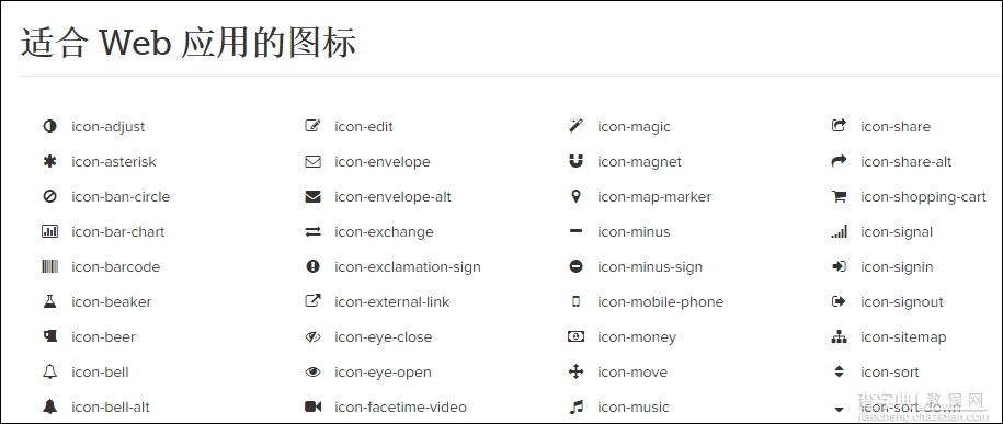 基于BootStrap Metronic开发框架经验小结【四】Bootstrap图标的提取和利用2