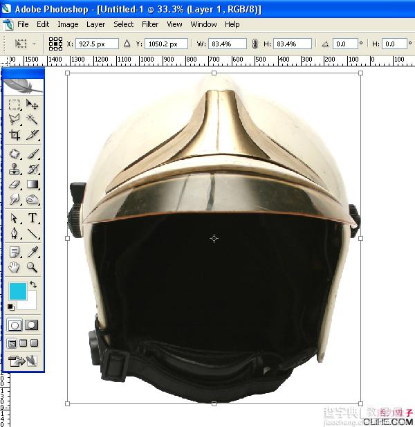 Photoshop 打造宇航头盔怀旧插画效果2