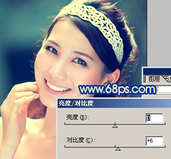 Photoshop 外景人物流行的橙红色调色教程18