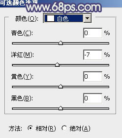 Photoshop为草地人物图片调制出甜美的秋季黄褐色5