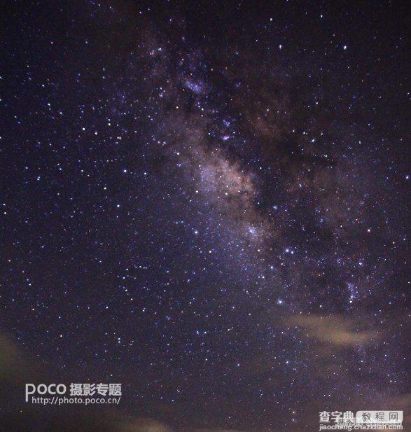 ps合成唯美月色星空效果图教程19