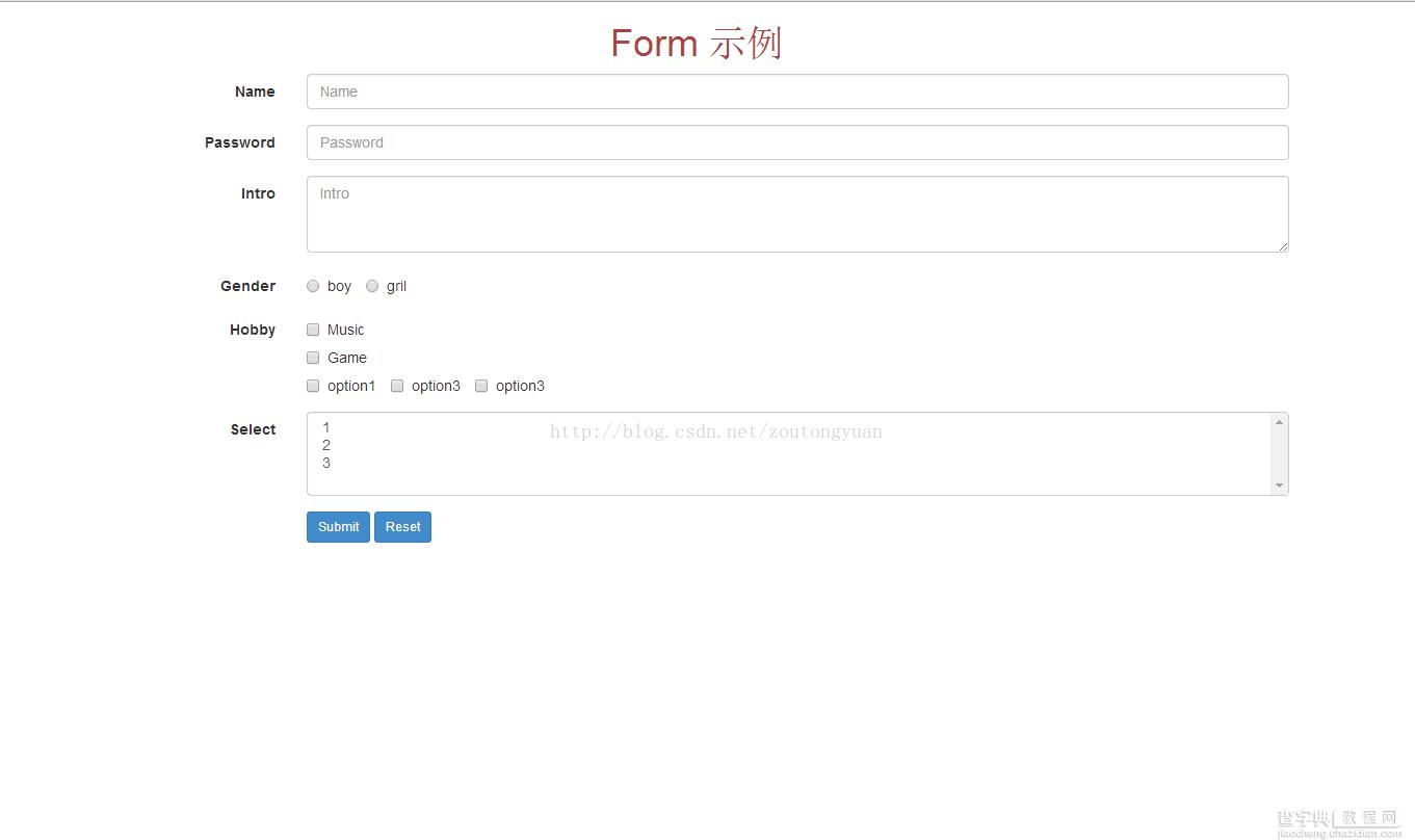 基于Bootstrap+jQuery.validate实现Form表单验证2