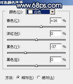 Photoshop调制出秋季暖色霞光荒原人物图片16