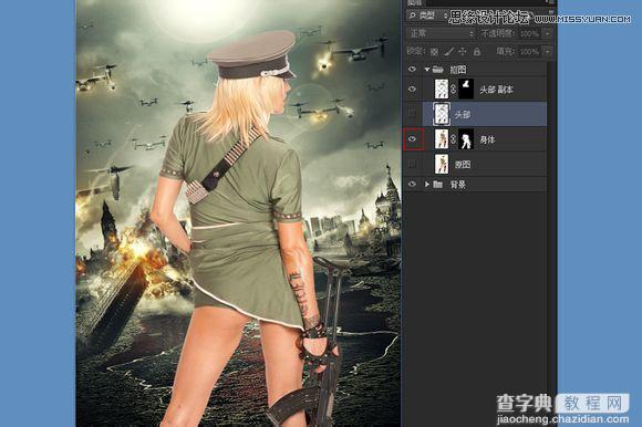 Photoshop合成超酷的生化危机电影海报效果图教程19