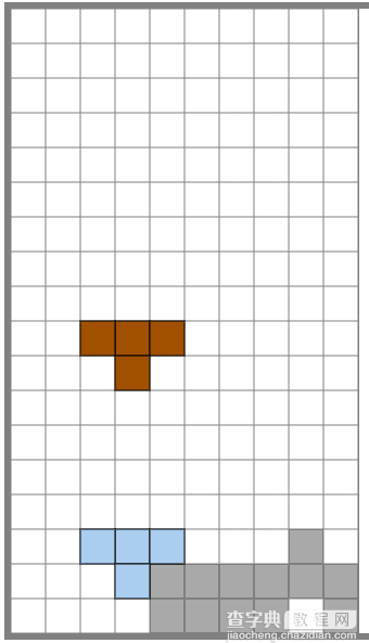 HTML5 实现的一个俄罗斯方块实例代码1