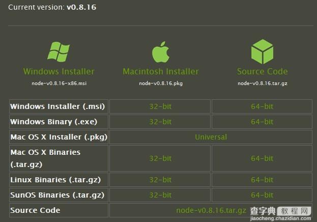 win7下安装配置node.js+express开发环境2