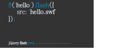 jQuery Flash/MP3/Video多媒体插件1