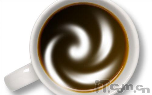 Photoshop下利用滤镜实现咖啡搅拌时的漩涡效果8