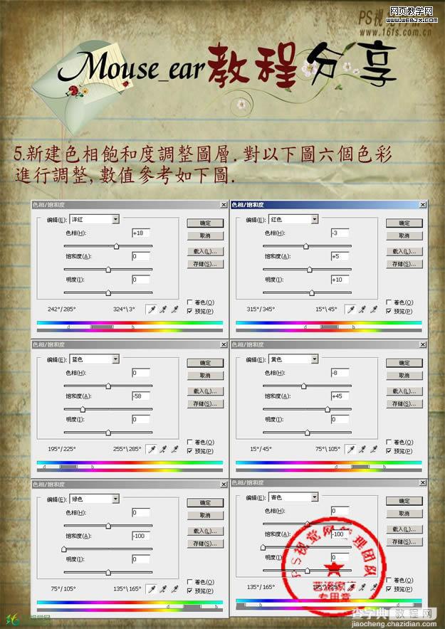 Photoshop 制作淡彩高调人物 调色技巧7