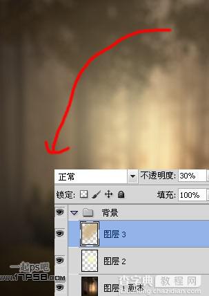 photoshop合成制作手握火焰弓箭的刺客7