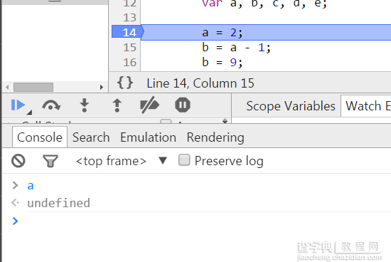 谷歌浏览器调试JavaScript小技巧7