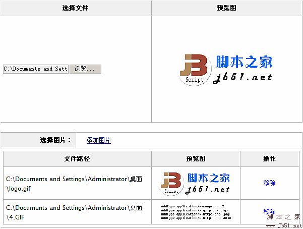 JavaScript 图片预览效果 推荐1