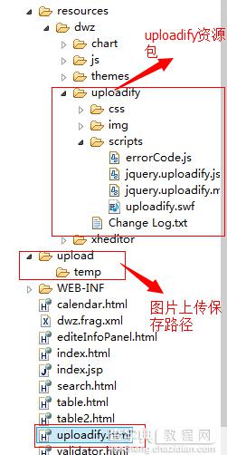 Javascript使用uploadify来实现多文件上传2