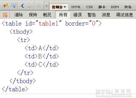 javascript控制台详解8