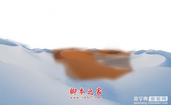 photoshop合成制作漂亮的雪景卡通乐园20