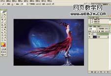 photoshop 性感花瓶美女合成18