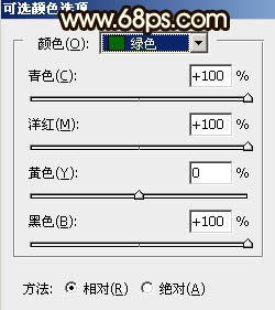 Photosho调制出大气的黄褐色霞光草原人物图片4