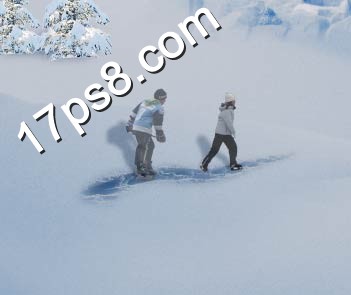 用PS合成童话世界里冰雪城堡场景23