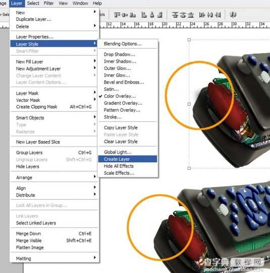 用photoshop 合成子弹穿透物体的瞬间39