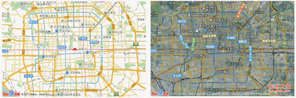 如何在一个页面显示多个百度地图1