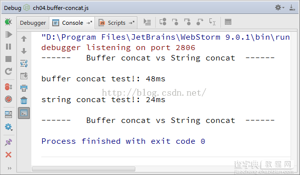 Node.js实用代码段之正确拼接Buffer1
