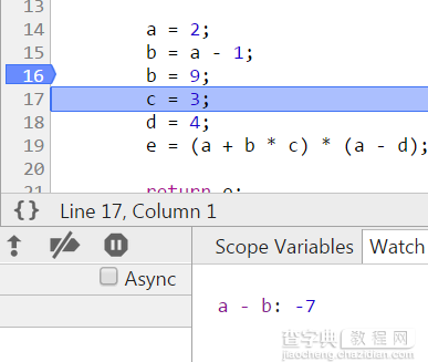 谷歌浏览器调试JavaScript小技巧6