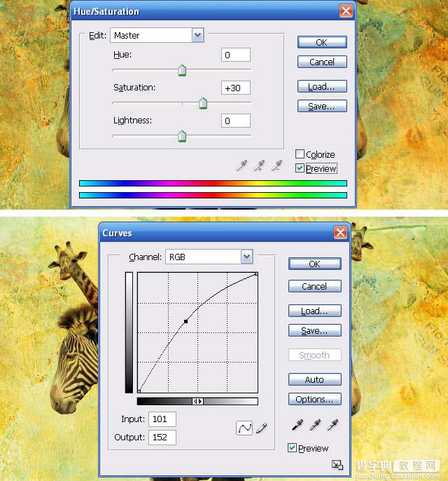 photoshop 合成漂亮的动物海报12