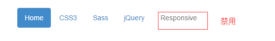 Bootstrap菜单按钮及导航实例解析23