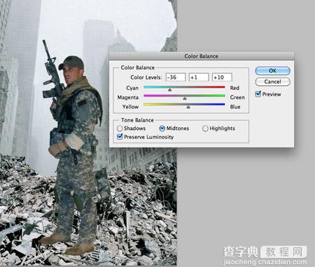 PhotoShop(PS)各种军事题材合成的超酷军事海报实例教程8