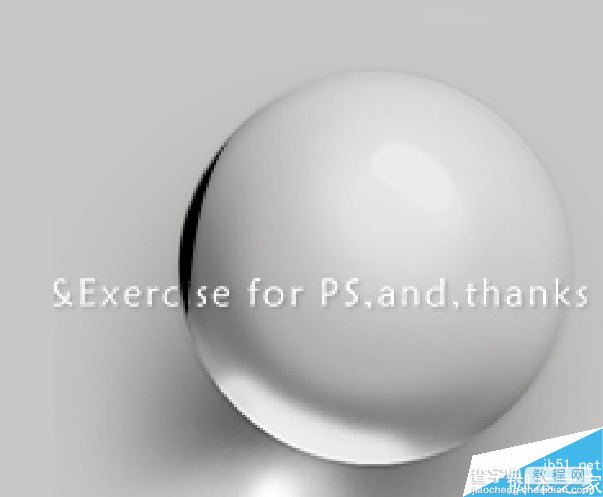 Photoshop绘制一个逼真透明的立体玻璃球效果图12