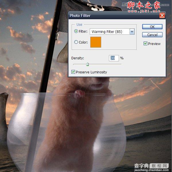 Photoshop合成制作可爱的海盗鼠船长教程17