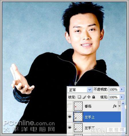 Photoshop CS3的IR制作帅哥抛番茄动画8