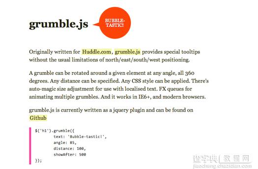 推荐17个优美新鲜的jQuery的工具提示插件13