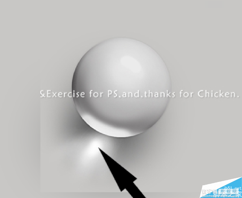 Photoshop绘制一个逼真透明的立体玻璃球效果图29