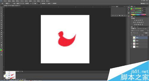 PS简单制作小鸭变颜色的GIF小动画11