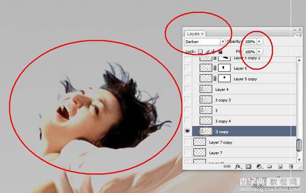 photoshop 打造一张绝美的真人插画10