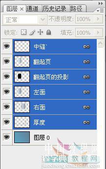 Photoshop 逼真的空白页书本效果17