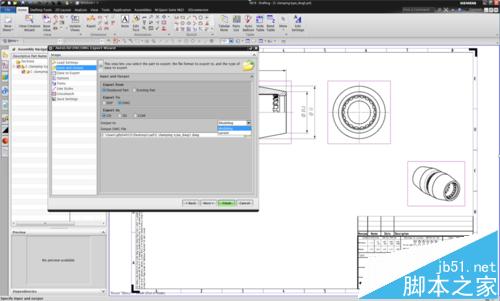 UG NX9.0二维工程图怎么转成CAD图纸?3