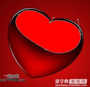 photoshop设计制作出2012情人节红色心形壁纸16