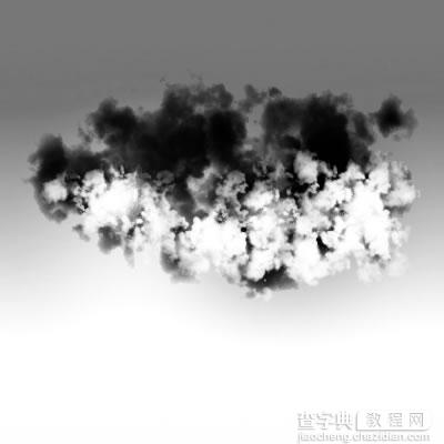 photoshop利用画笔制作各种创意的云彩图案12